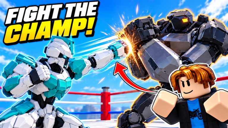 Ragdoll Robot Boxing on Roblox